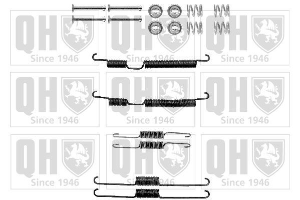  Kit de montagem das sapatas traseiras de tambor Hyundai Matrix monovolume (FC) (2005 - 2008) 
